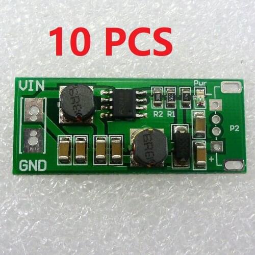 DD1205UA*10 10pcs 1-6V to 5V buck boost DC DC converter Voltage Board for portable Solar Charger