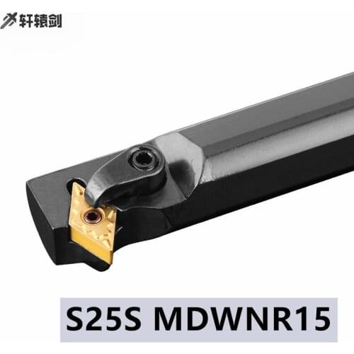 1PC S25S MDWNR15 MDWNL15 Internal Turning Tool Holder 20mm MDWNR MDWNL CNC Carbide Insert Shank Drill Pipe Using DNMG15