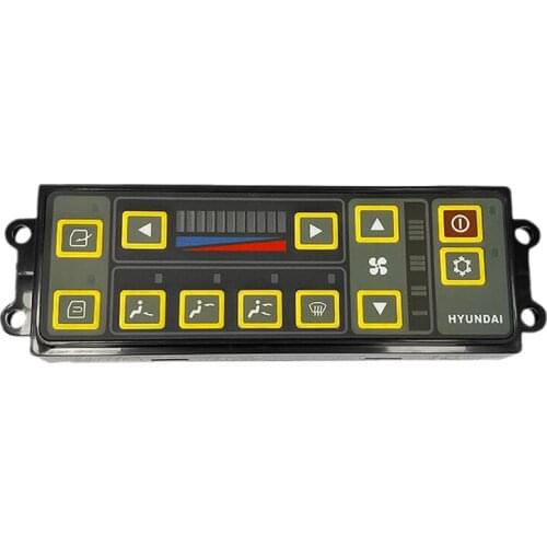 Excavator Air conditioning controller panel Excavator Accessories For Hyundai R200 215 225 265 305 335 455-7