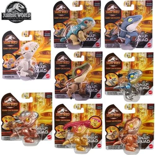 Original Jurassic World Mini Dinosaurs Tyrannosaurus Action Anime Figuras Models Kids Toys for Children Ankylosaurus Brinquedos