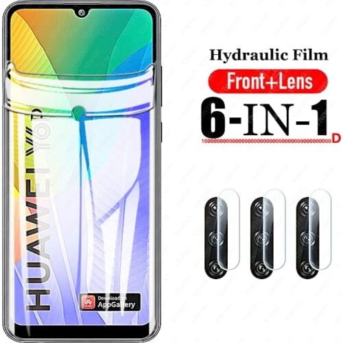 Hydrogel Film On For Huawei Y6p 2020 Screen Protector Film For Huawei huawey Y6 P Y6p p6y MED-LX9N Protective Film Not Glass