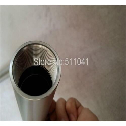 Gr5 titanium tube grade5,Resistance to high pressure high temperature titanium tube, titanium thread tube 32*3*300,black surface