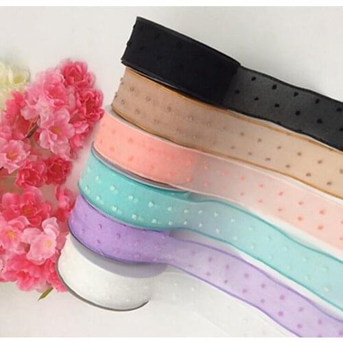 Hot Selling Wedding Ribbon Hair Ball Gauze Handicraft Gift Wild Woven Ribbon Gift Wrapping Handmade DIY Accessories