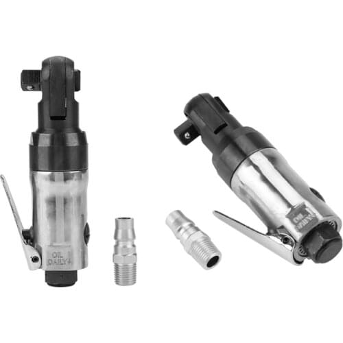 Mini Pneumatic Ratchet Wrench 1/4-inch 3/8-inch Professional Air Ratchet Cordless Torque Drive Heavy Duty Spanner