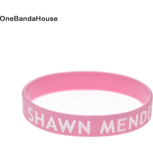 OBH 1PC SHAWN MENDES Silicone Bracelet Decoration Music Gift
