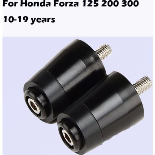 Suitable For Honda Forza 125 200 300 10-19 Years Refitting CNC Handle Plug Balance Plug motorcycle handlebar