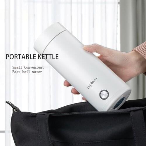 Portable Mini Kettle Heat Thermal Cup Travel Electric Kettle Hot Water Cup Home Small Dormitory Students Automatic Boil water