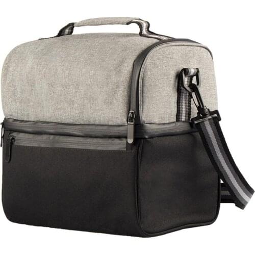 Portable Thermal Cooler Bag Picnic Food Beverage Drink Fresh Keeping Organizer Insulated Lunch Box Zipper Tote Accessories Case