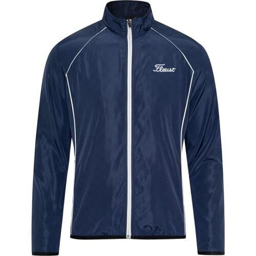 Golf Clothing Mens Golf Windbreaker Summer Fashion Sport Coat Rash Guards Thin Breathable Sunscreen Jacket for Men