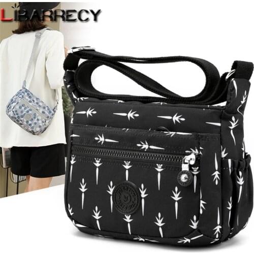 Nylon Cloth Diagonal Womens Bag Leisure Mobile Phone Coin Purse Waterproof Shoulder Bags Commuter Outdoor Simple Crossbody Bag