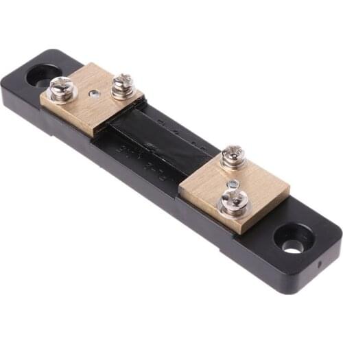 0-100V/50A Red Blue Digital Voltmeter Ammeter 2in1 DC Volt Amp Meter W/ Shunt E56B