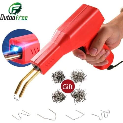 1 Set 220V Plastic Welder Garage Tools Hot Staplers Machine Staple PVC Plastic Repairing Machine Car Bumper Repair Hot Stapler