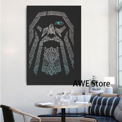ODIN canvas prints Abstract Wall Poster Modern Style Canvas Print Painting Contemporary Art Room Decoration Picture