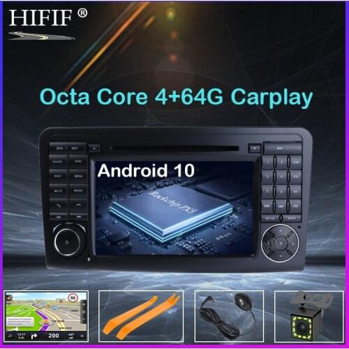 DSP IPS 2 Din 7 Inch Android 10 Car DVD Player For Mercedes/Benz/ML/GL CLASS W164 ML350 ML500 GL320 Canbus Wifi GPS Radio DVR