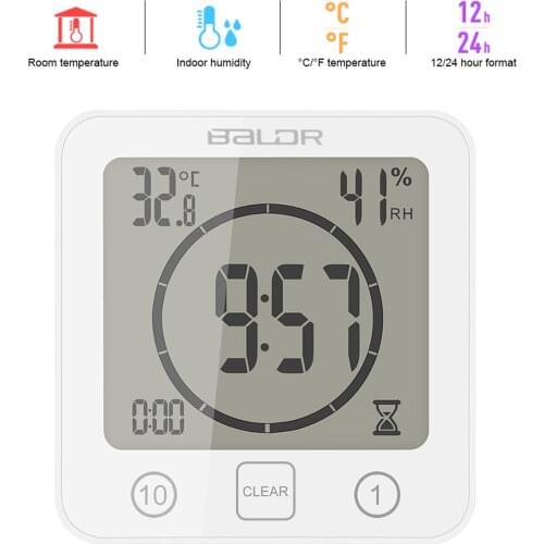 2 In 1 Digital Thermometer Hygrometer Mini Temperature/Humidity Meter Home Wall Hygrothermograph For Indoor Outdoor