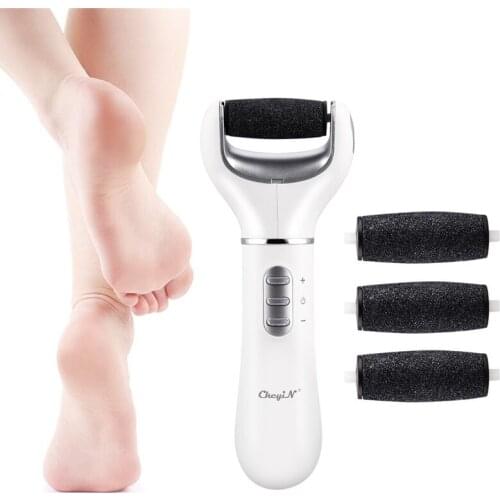 CkeyiN Electric Callus Remover Rechargeable Pedicure Foot Care Tool Heel Hard Dead Skin Grinder Electric Foot File