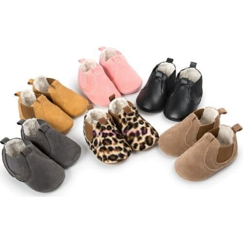 DHl 200Pair PU Leather shoes Newborn baby girl heart autumn lace Leopard first walker sneakers toddler classic casual shoes
