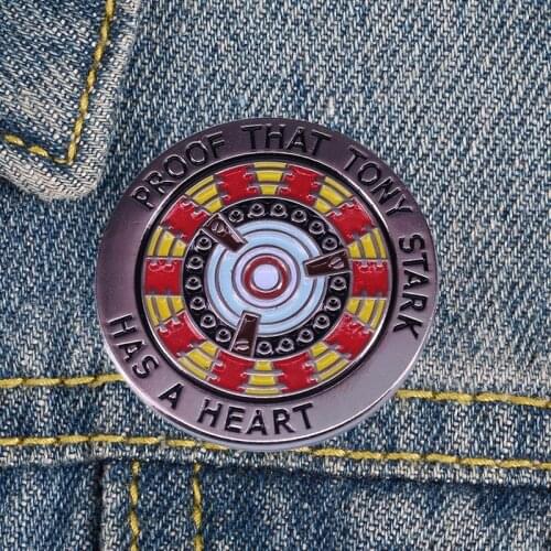 LT964 Nuclear Reactor Enamel Pin Movie Brooches Bag Lapel Pin Cartoon Holiday Badge Backpack Decoration Jewelry Gift Accessories