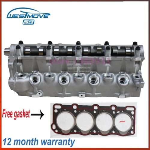 Complete cylinder head assembly ASSY for Ford Econovan Courier Escort Tempo 1998 2.0 D SOHC 8V 85-90 ENGINE : R2 RF 66AMZ002