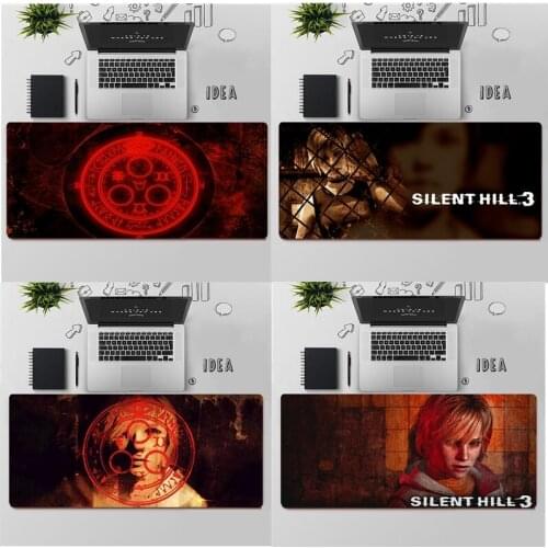 Gaming Mouse Pad Large Mouse Pad PC Gamer Computer Mouse Mat Big Mousepad Keyboard Desk Mat XXL Carpet Silent Hill 3 Mause Pad