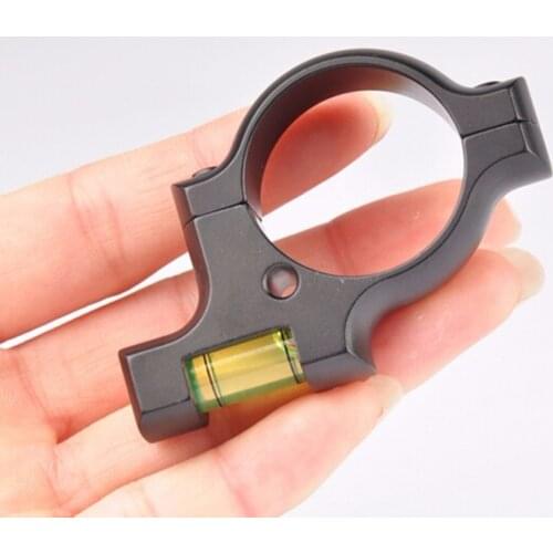 Tactical Spirit Bubble Level Ring for 30/34mm Tube Scope Durable Alloy Steel Balance Holder Mount Rail Hunting
