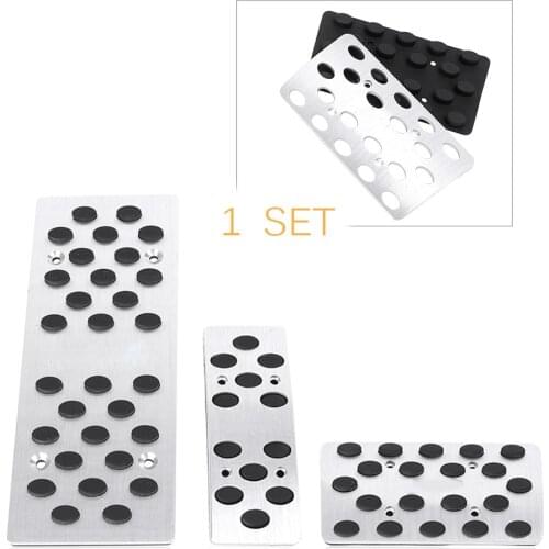 For Subaru BRZ Legacy Outback Forester Tribeca Car Accelerator Fuel Brake Foot Pedals Covers Pads Automatic Transmission
