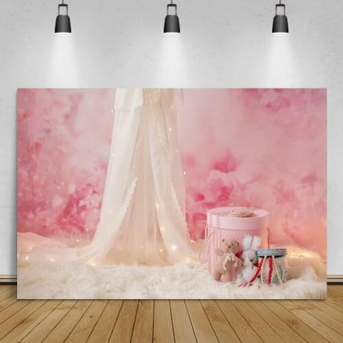 Laeacco Gray 1st Baby Birthday Floral Photography Backdrop Flowers Sika Deer Party Decor Photocall Photo Studio Photo Background