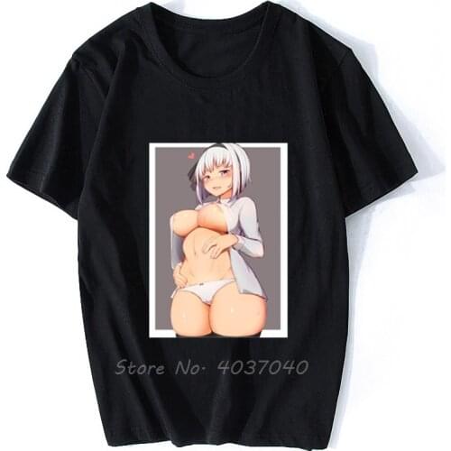 3D Summer Fashion Otaku Gift T Shirts Men Himiko Waifu Funny Lewd Anime Girl T-shirt Hentai Ahegao Harajuku Sexy Tee Shirt Tops