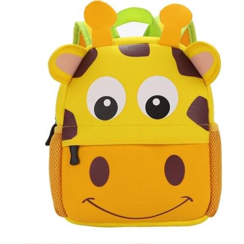 Cute Toddler Kid Kindergarten School Bag 3D Cartoon Animal Nackpack New Baby Boy Girl School Bag Children 1-6 years