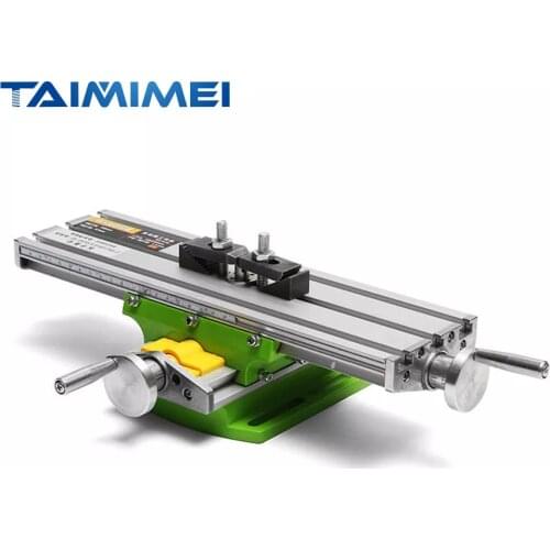 MINIQ BG6330 Mini Precision Milling Machine Worktable Multifunction Drill Vise Fixture Working Table