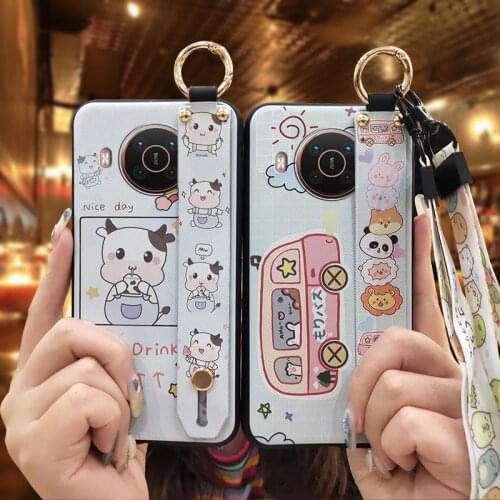 Fashion Design Soft Phone Case For Nokia X20/X10 Luxury Anime For Girls Back Cover Glitter