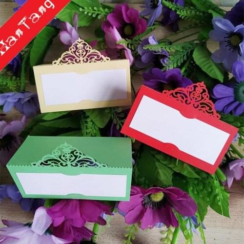 50pcs Laser Cut Wedding Decoration Table Card Name Place Card Wedding Party Decoration Favor 6Z SH873-50