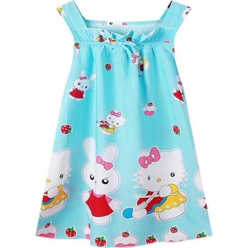 3-10Years Kids Baby Girls Solid Casual A-Line Twirly Ruffle Dress Party Princess Birthday Girl Party Kids Dresses for Girls