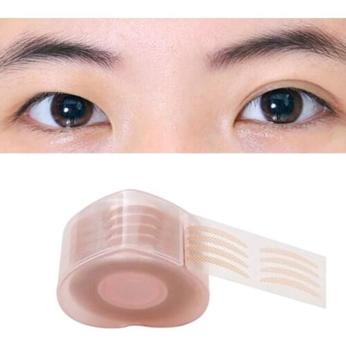 Brand new invisible reversible double eyelid patch bud silk mesh eye breathable natural natural eyelid stickers SQ95