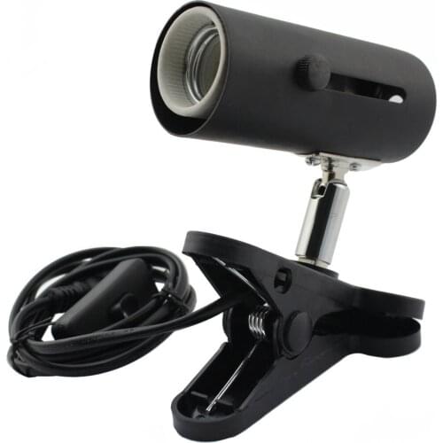 UVB UVA heat Heating Ceramic Lampshade E27 Lamp Holder for Reptiles / Tortoise / Lizard with switch