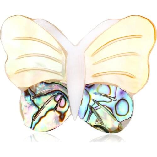 High Quality Abalone Shell Butterfly Brooch Insect Jewelry For Women Decorations Accessories Fashion Jewelry Cute Gifts AL551