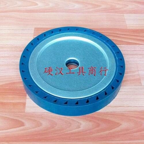 150*30*25mm High Speed Centrifugal Drum Rubber Polishing Wheel for Sanding Machine with Saning Belt