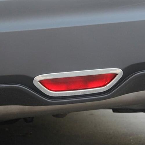 SUS304 Stainless Steel Rear Stop Lamp Brake Light Molding Trim For Toyota CHR C-HR 2017 2018