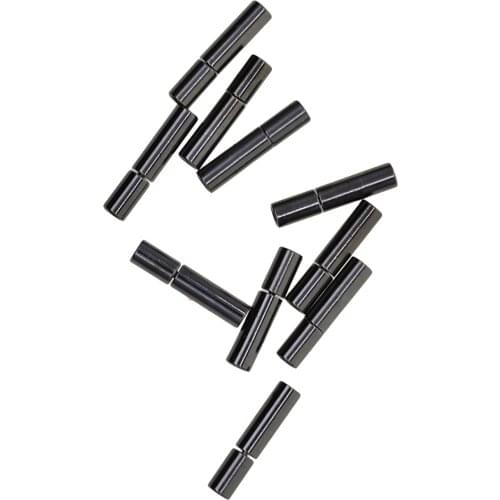 20 Sets Of 2mm Cord End Clasp Chain Closure Bayonet Clasps For Bracelet Necklace