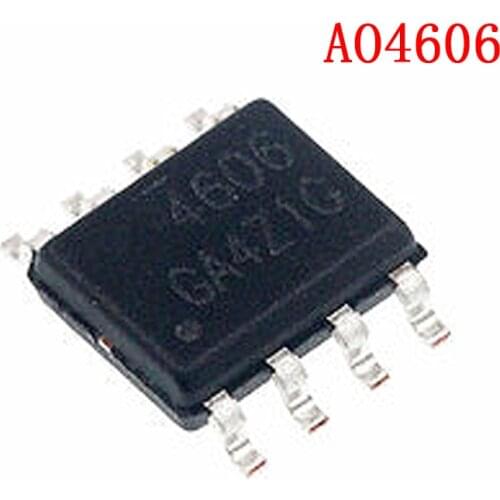 10PCS AO4606 SOP8 AO4606C SOP 4606A SMD 4606