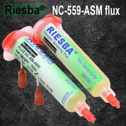RIESBA NC-559-ASM flux oil cylinder welding solder paste solder paste