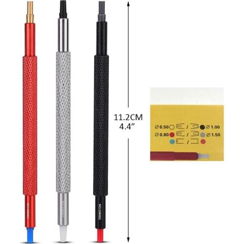 3Pcs Watch Hand Presser, Watch Link Remover, Watchmakers Repair Tool, Watch Hand Presser Pusher Setting Fitting Repair Tools