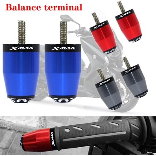 For YAMAHA XMAX 125 250 300 400 2014-2021 Motorcycle Accessories CNC Handlebar Grips Bars End Handle Bar End Grips Cap