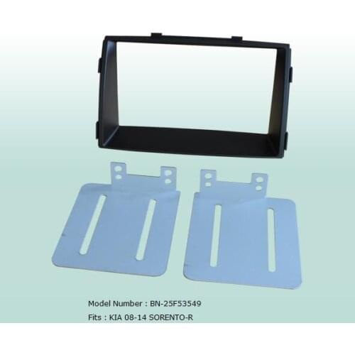 Car Fascias Stereo Radio Audio Panel Navigation Frame Dash Kit For Kia Sorento R 2008 2009 2010 2011 2012 2013 2014