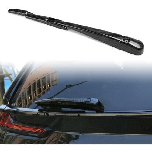 Car Rear Window Rain Wiper Cover For HONDA CR-V CRV 2017 2018 2019 2020 2021 Carbon Fiber ABS Decorative Trim Sticker