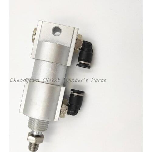Free Shipping 00.580.3384 Pneumatic Cylinder B12256-M Heidelberg Water Roller Cylinder For HD SM102 CD102 Machine Spare Parts
