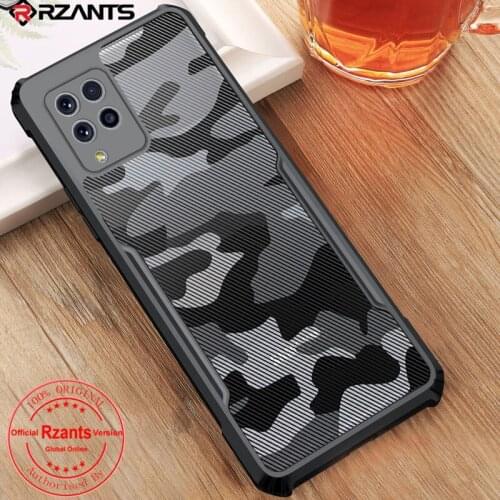 For Samsung Galaxy A42 5G Case Camouflage Acrylic PC+TPU Shockproof Airbags Armor Back Cover Shell For Galaxy A42 5G Rzants