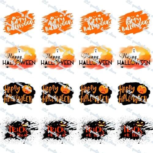 2” Happy Halloween Printed Grosgrain Ribbon 50 Yards/Roll Tape Clothing Bakery Gift Wrapping Accessory Hairbow Head