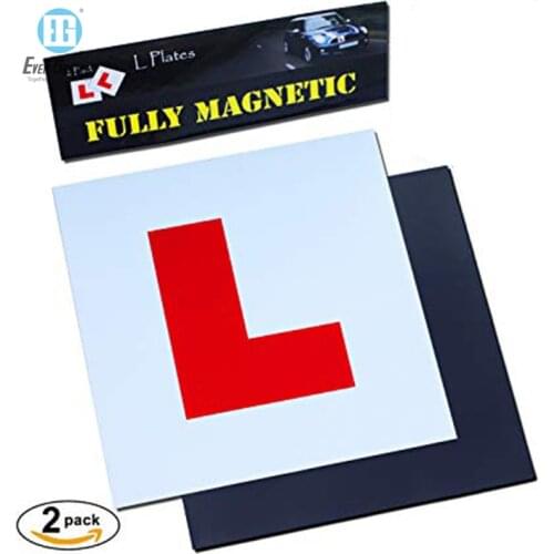 Magnetic Plates Learner Driver L Plate Magnets Car L Plate Magnetic Car Magnets