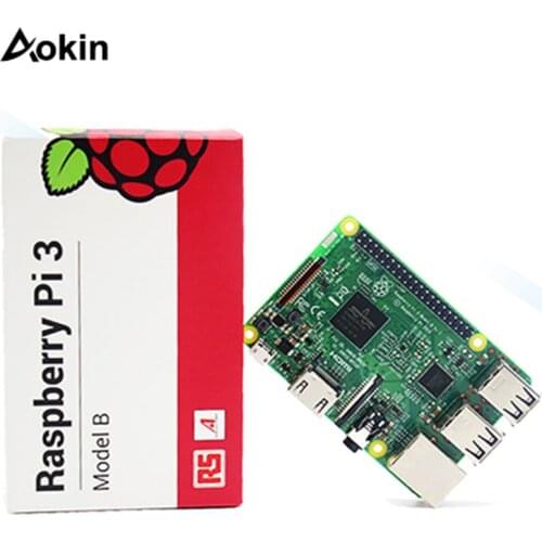 Aokin Element 14 / RS Raspberry Pi 3 Model B+ /Model B Motherboard With WiFi & Bluetooth Raspberry Pi Computer Board